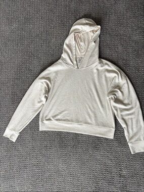 Jockey Cream Lightweight Hooded Sweatshirt
